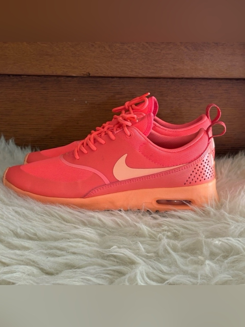 Nike Air Max Thea Hot Lava Sunset Glow Running Shoes